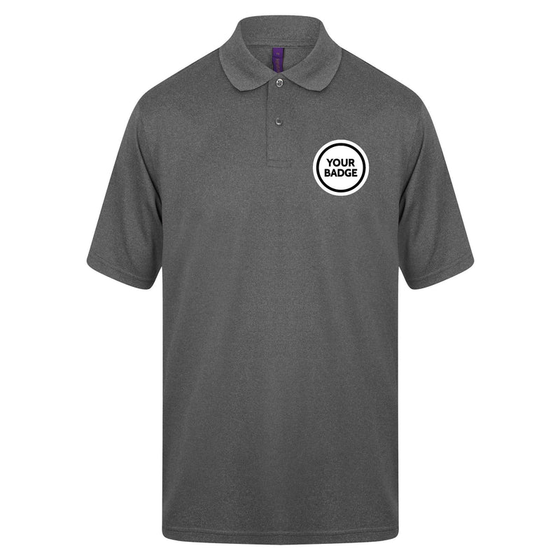 Polyester Polo Shirt - Choose Your Badge