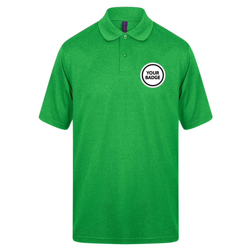 Polyester Polo Shirt - Choose Your Badge