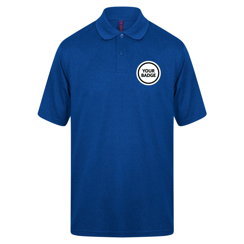 Polyester Polo Shirt - Choose Your Badge
