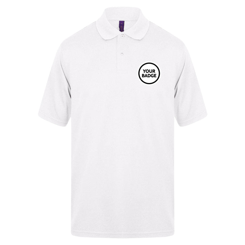 Polyester Polo Shirt - Choose Your Badge