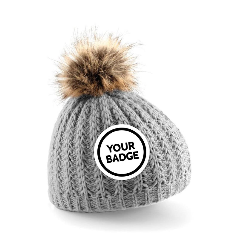 United States Military Pom Pom Beanie Hat