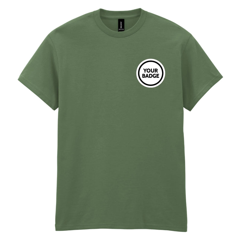 Cotton T-Shirt - Choose Your Badge
