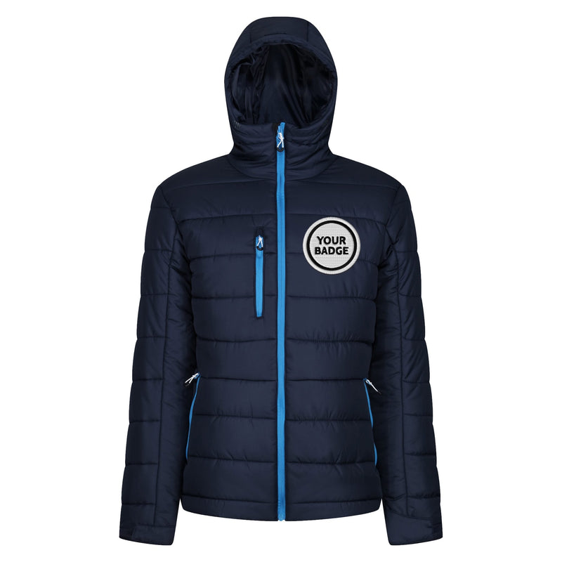 Regatta Thermal Hooded Jacket - Choose Your Badge