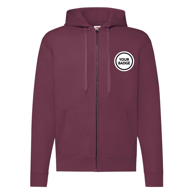 Zipped Hoodie - Choose Your Badge
