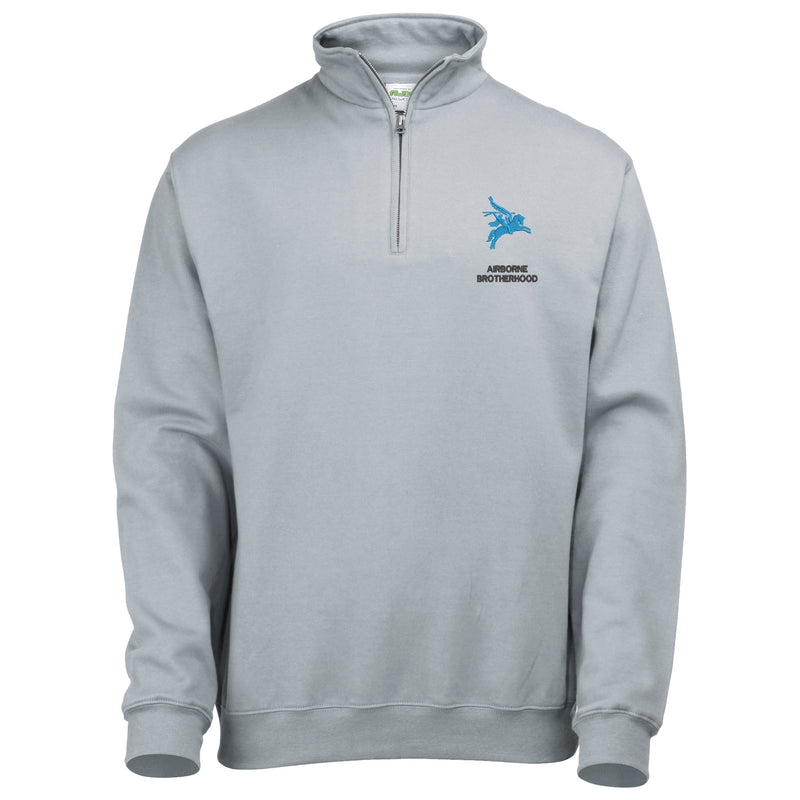 Airborne Brotherhood Quarter Zip Sweatshirt