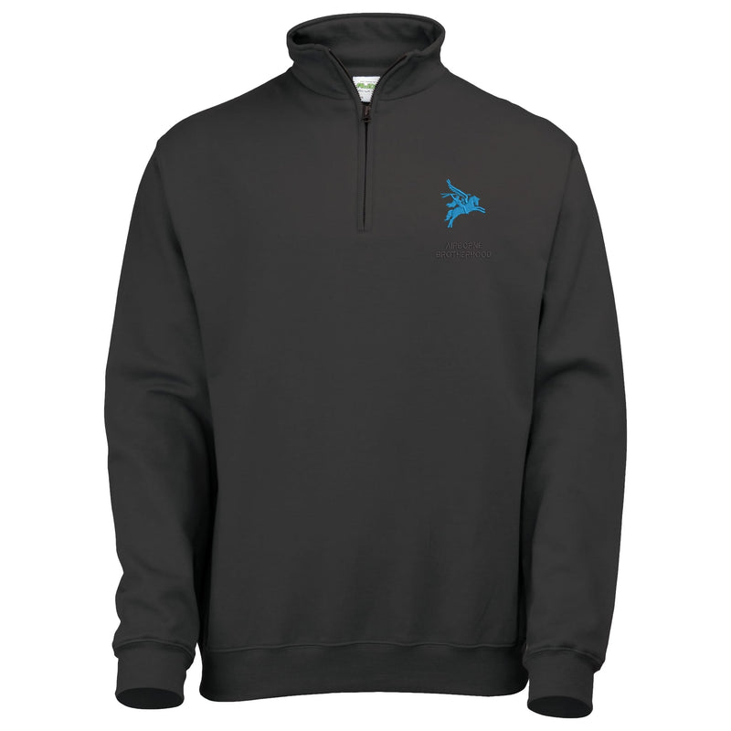 Airborne Brotherhood Quarter Zip Sweatshirt