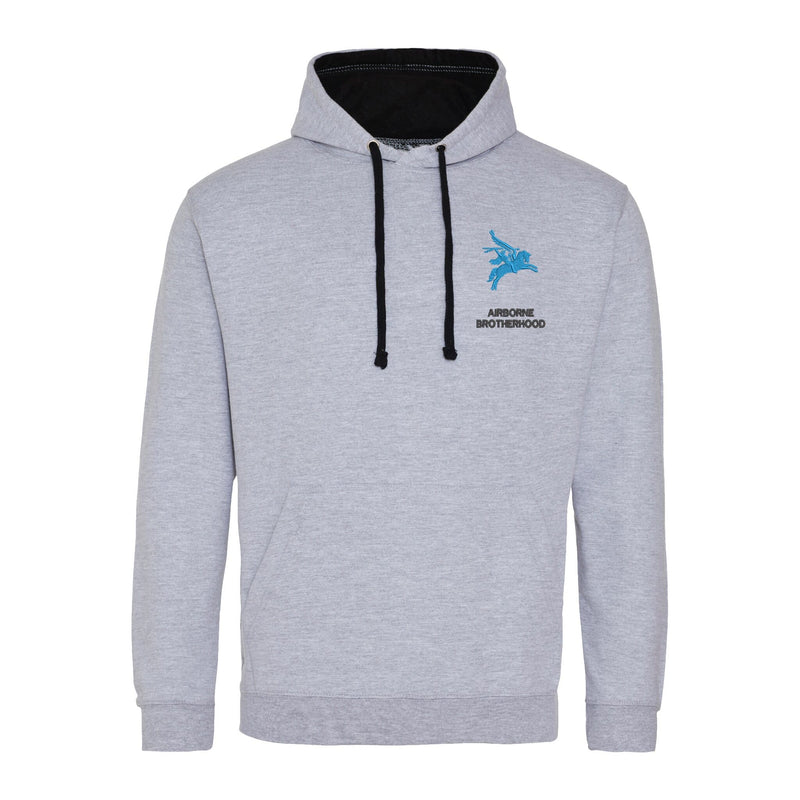 Airborne Brotherhood Varsity Contrast Hoodie