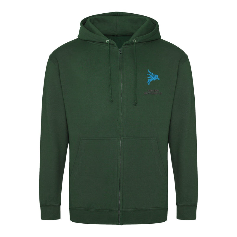 Airborne Brotherhood Zipped Hoodie