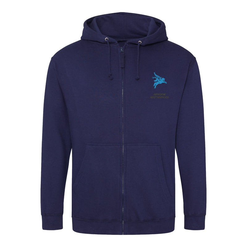 Airborne Brotherhood Zipped Hoodie