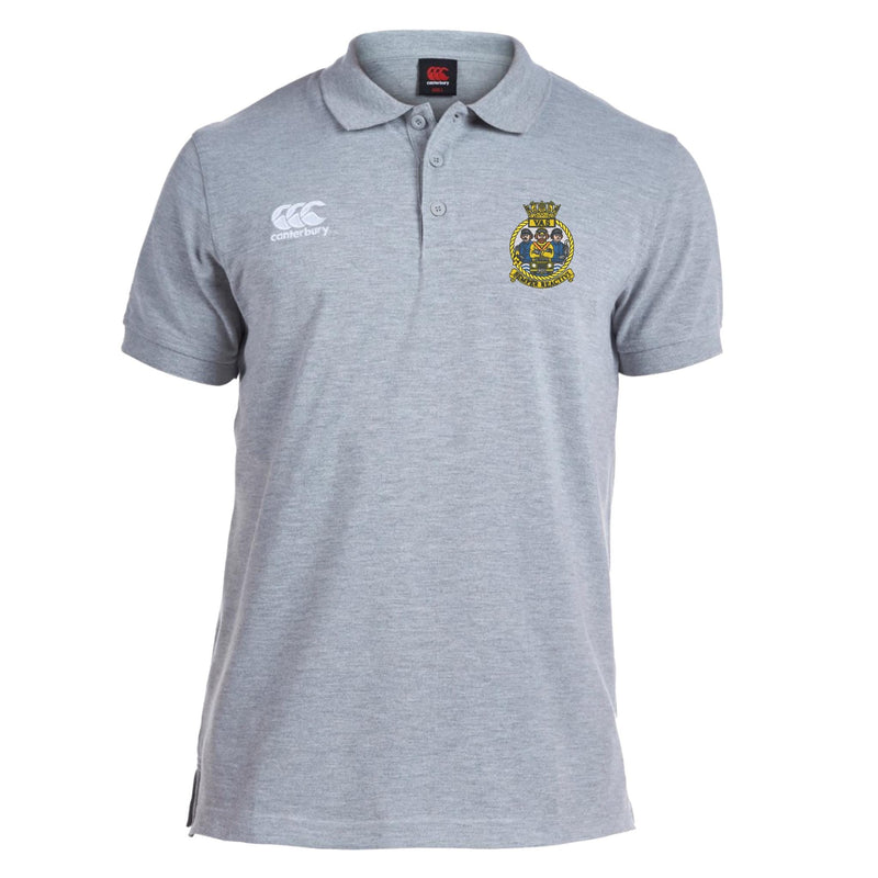 Aircraft Handler Semper Reactivi Crest Canterbury Rugby Polo