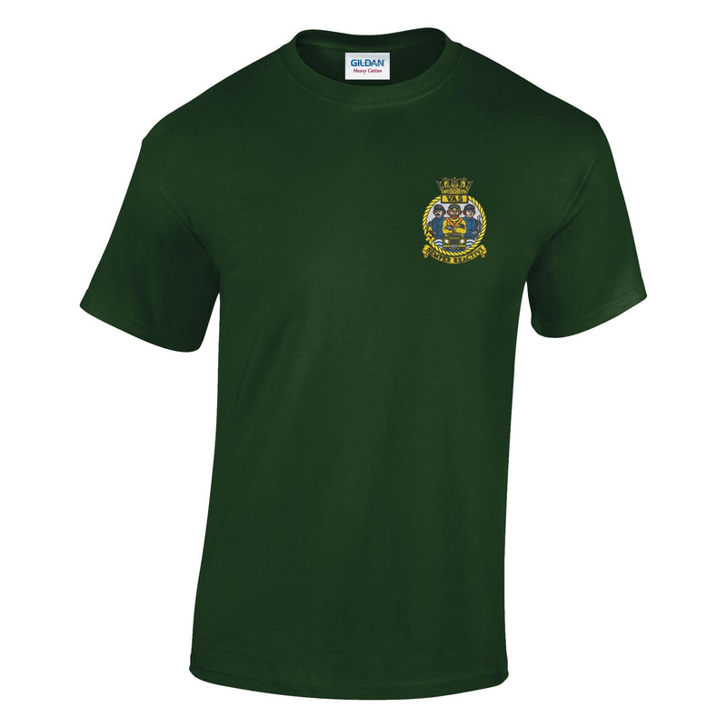 Aircraft Handler Semper Reactivi Crest Cotton T-Shirt