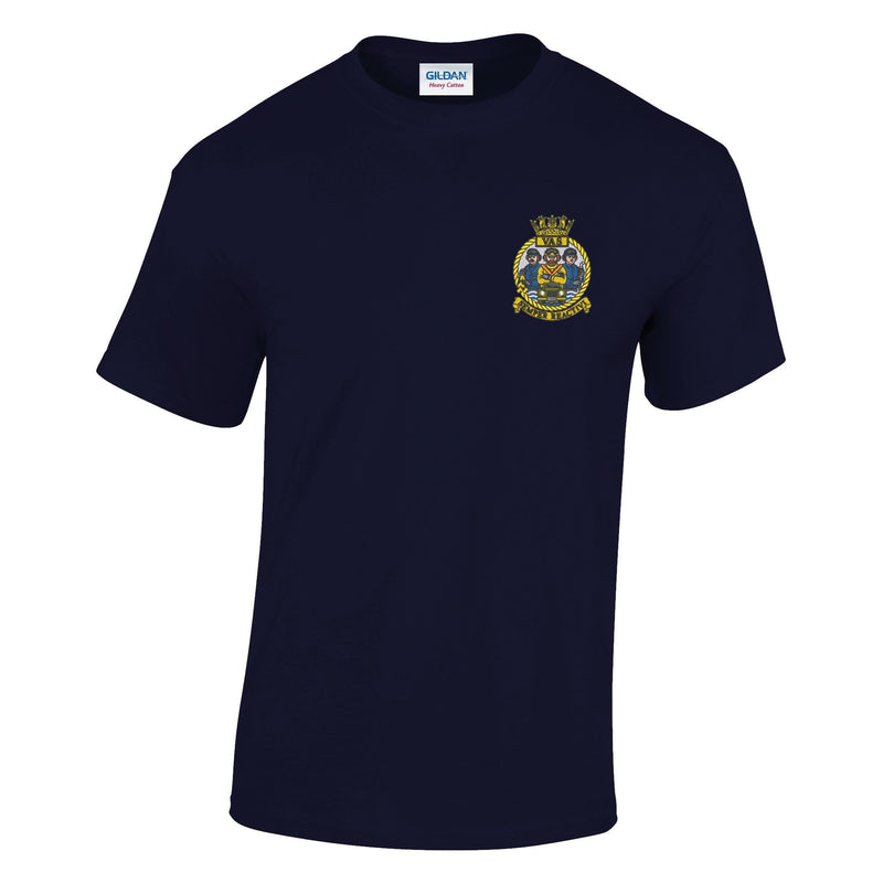 Aircraft Handler Semper Reactivi Crest Cotton T-Shirt