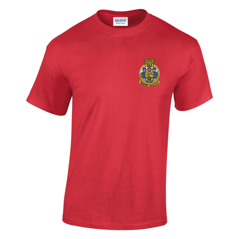 Aircraft Handler Semper Reactivi Crest Cotton T-Shirt