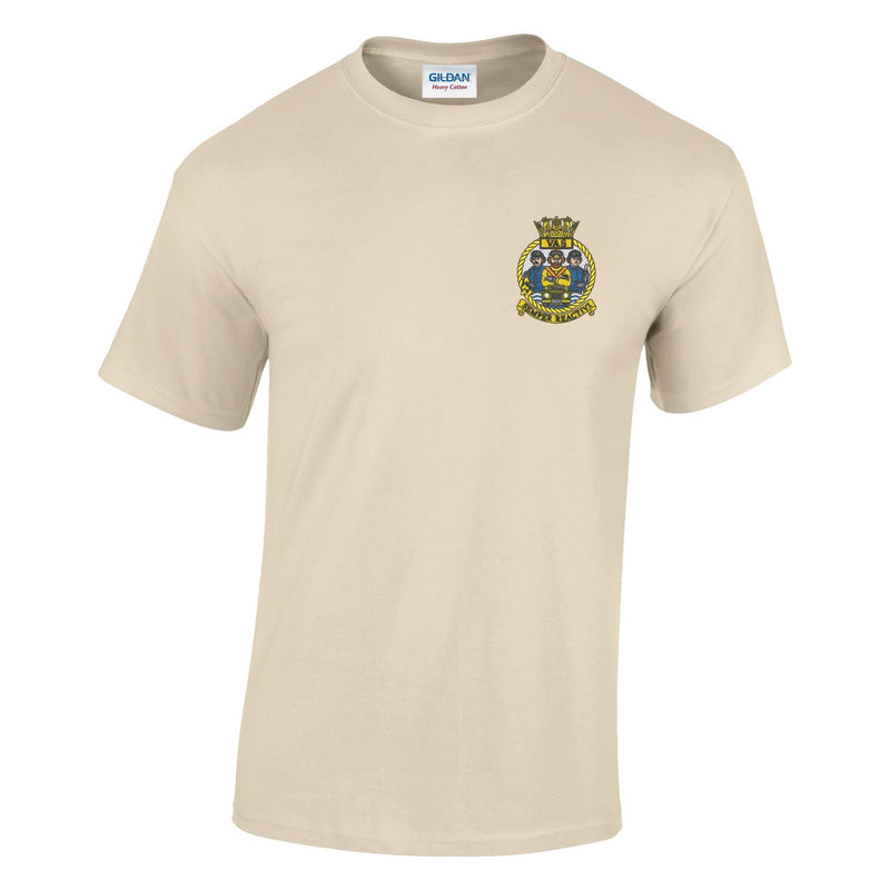 Aircraft Handler Semper Reactivi Crest Cotton T-Shirt