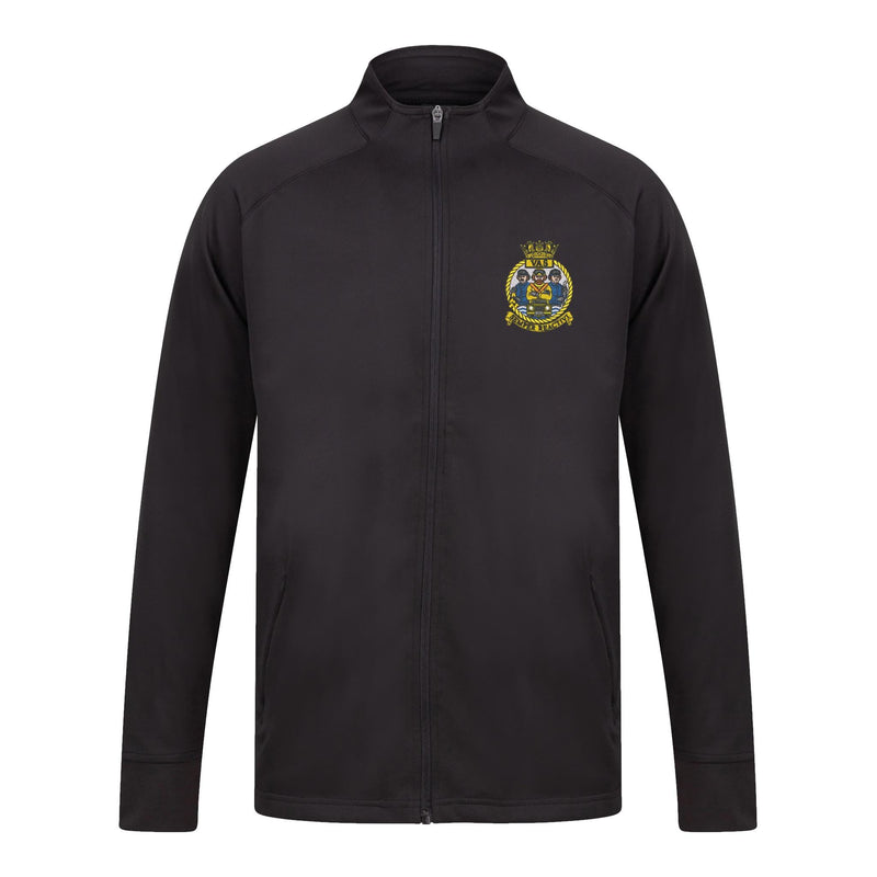 Aircraft Handler Semper Reactivi Crest Knitted Tracksuit Top