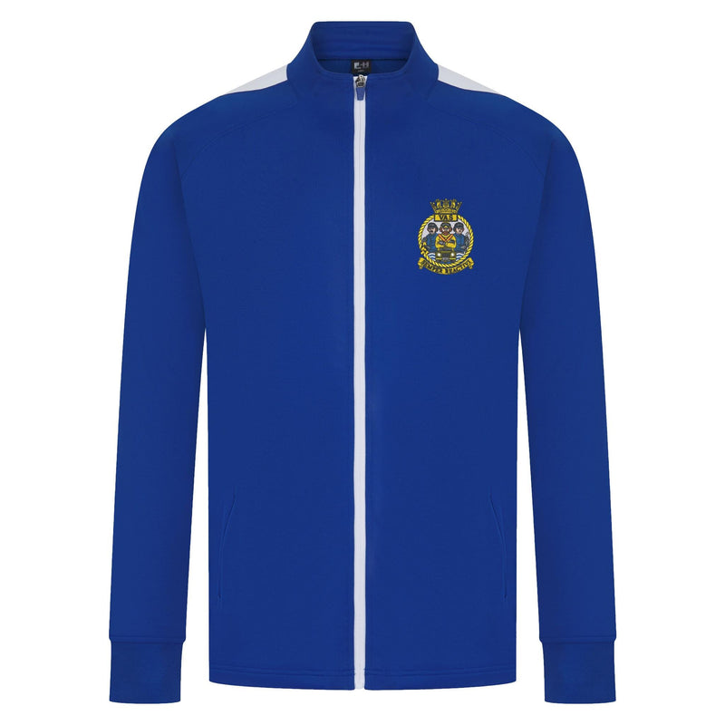 Aircraft Handler Semper Reactivi Crest Knitted Tracksuit Top
