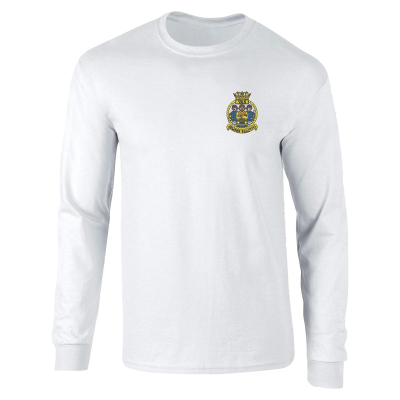 Aircraft Handler Semper Reactivi Crest Long Sleeve T-Shirt