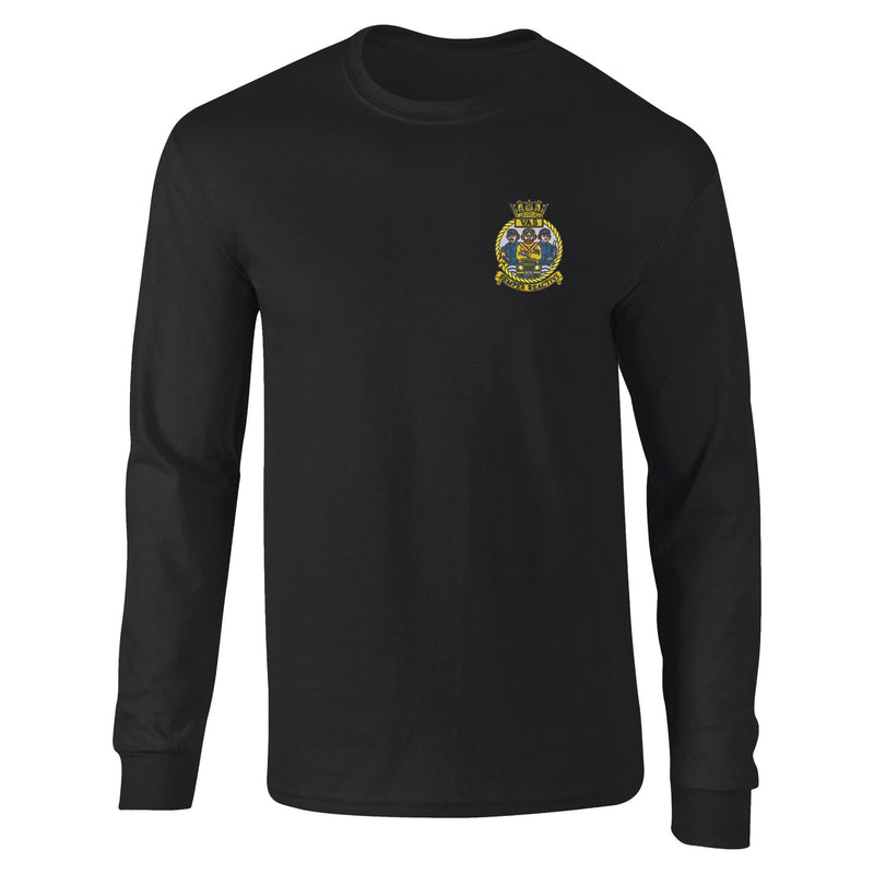 Aircraft Handler Semper Reactivi Crest Long Sleeve T-Shirt