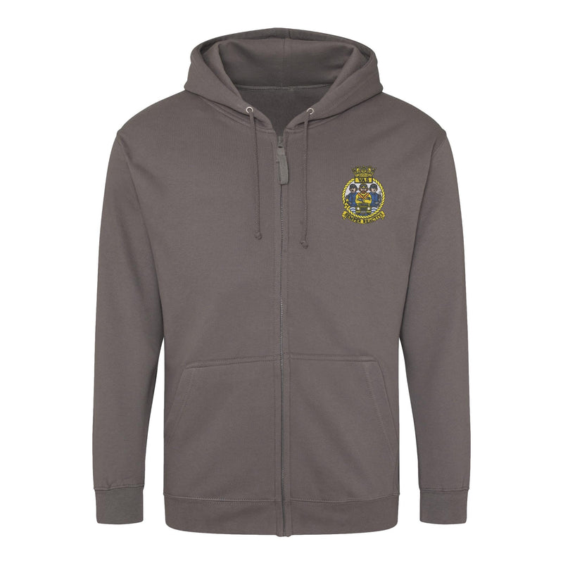 Aircraft Handler Semper Reactivi Crest Zipped Hoodie