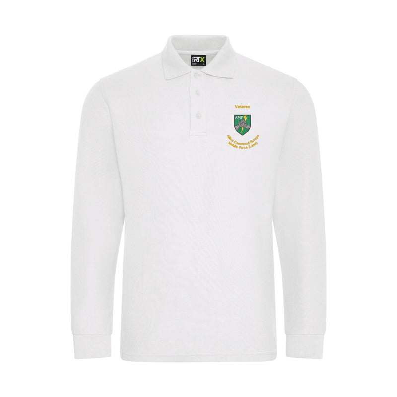 Allied Command Europe Long Sleeve Polo Shirt