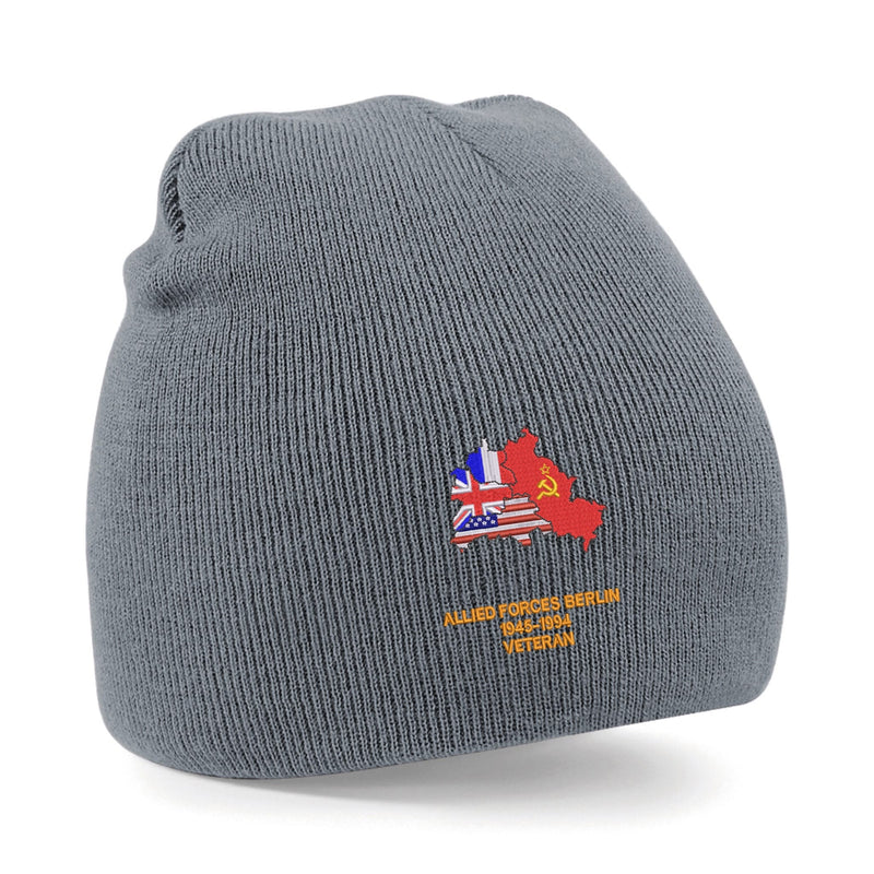 Allied Forces Berlin Veteran Beanie Hat
