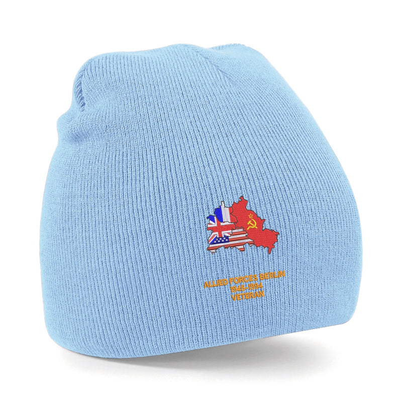 Allied Forces Berlin Veteran Beanie Hat