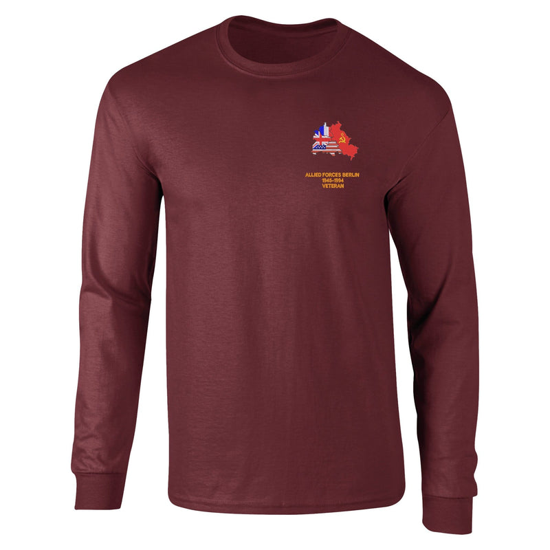 Allied Forces Berlin Veteran Long Sleeve T-Shirt