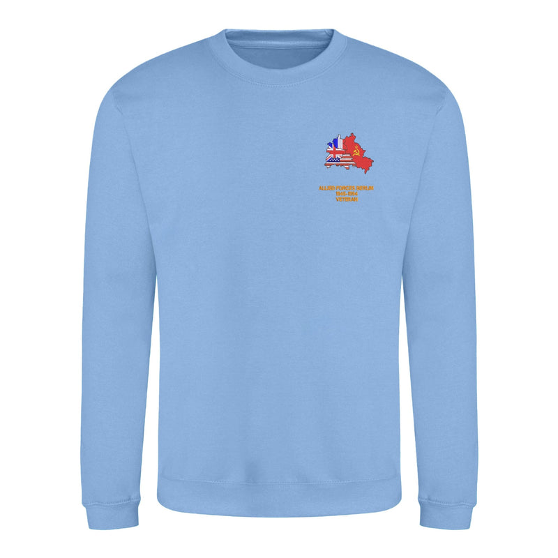 Allied Forces Berlin Veteran Sweatshirt
