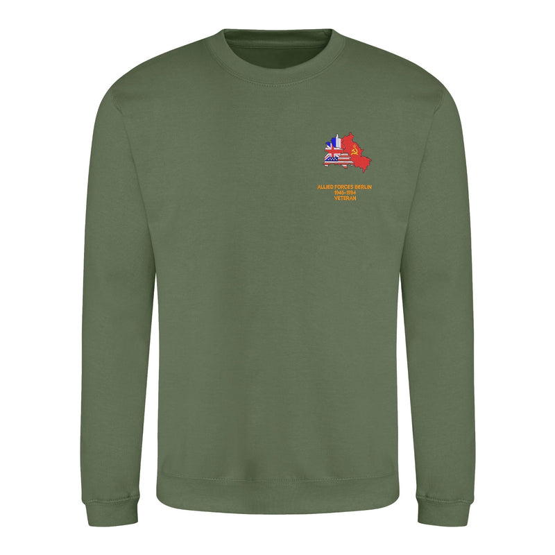 Allied Forces Berlin Veteran Sweatshirt