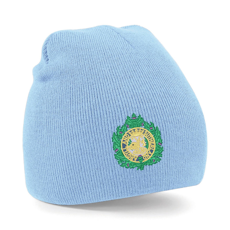 Argyll and Sutherland Highlanders Beanie Hat