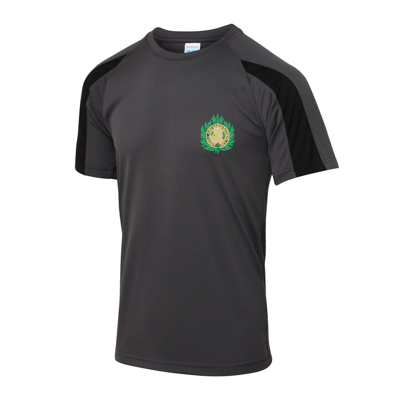 Argyll and Sutherland Highlanders Contrast Polyester T-Shirt