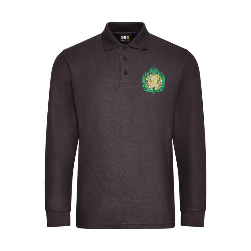 Argyll and Sutherland Highlanders Long Sleeve Polo Shirt