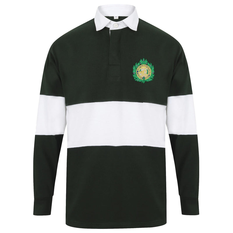 Argyll and Sutherland Highlanders Front Row Long Sleeve Panelled Rugby Shirt