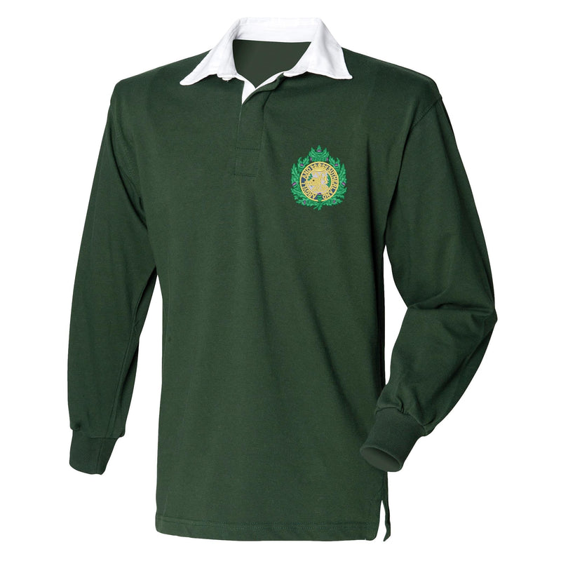 Argyll and Sutherland Highlanders Front Row Long Sleeve Rugby Shirt