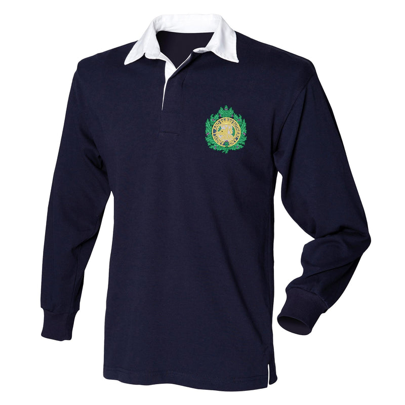 Argyll and Sutherland Highlanders Front Row Long Sleeve Rugby Shirt