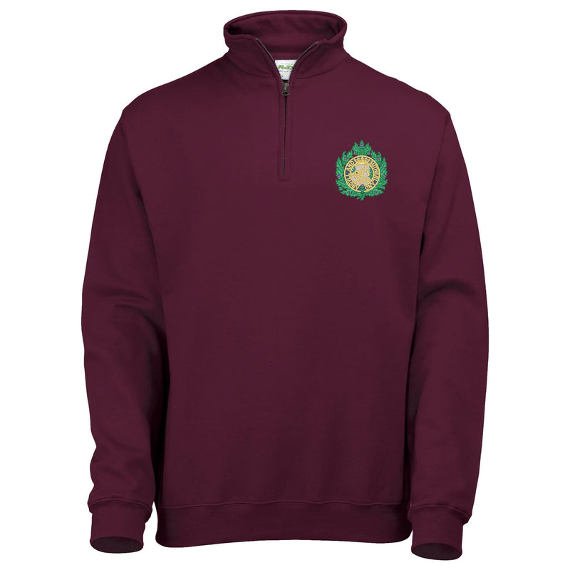 Argyll and Sutherland Highlanders Quarter Zip Sweatshirt