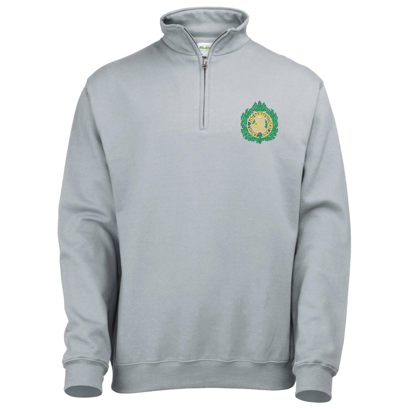 Argyll and Sutherland Highlanders Quarter Zip Sweatshirt