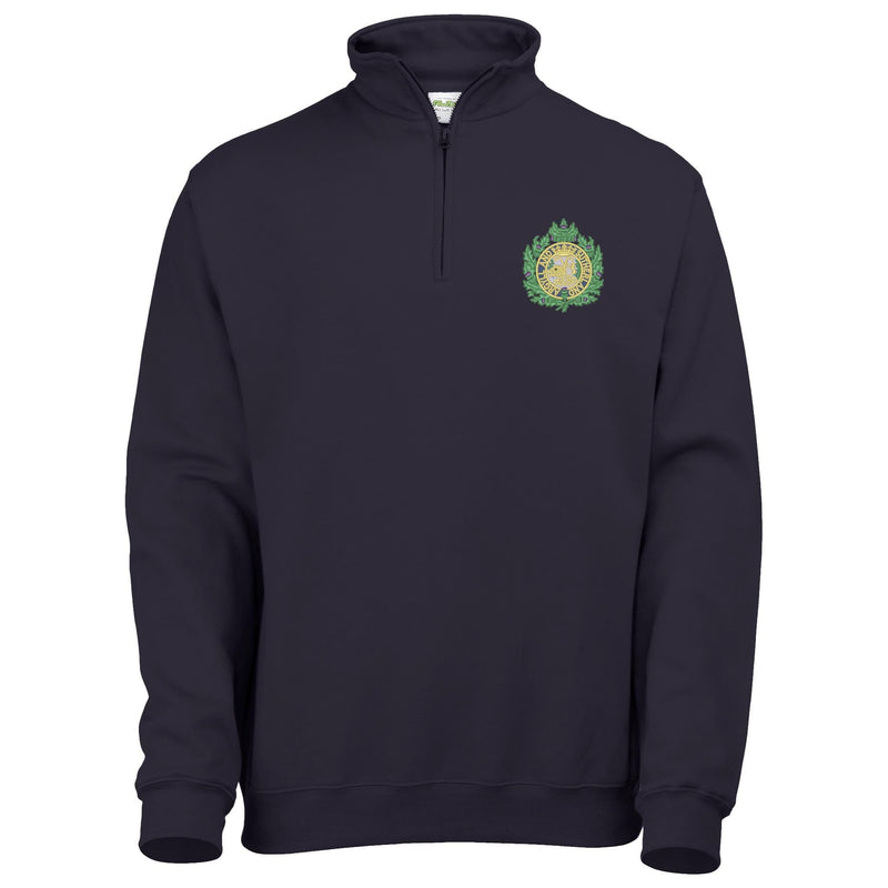 Argyll and Sutherland Highlanders Quarter Zip Sweatshirt