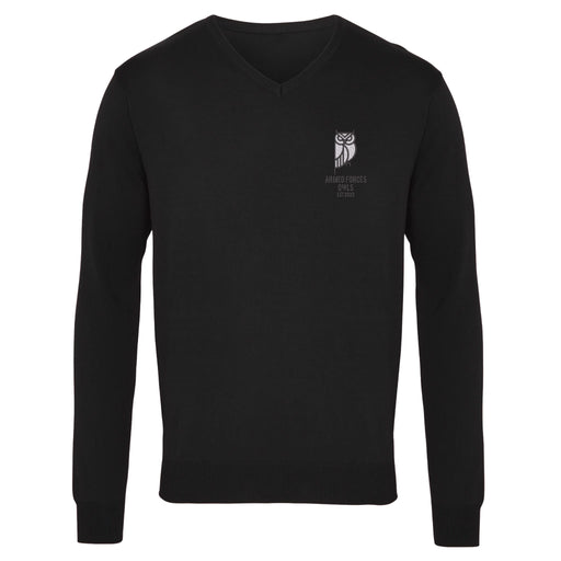Armed Forces Owls Arundel Sweater Black