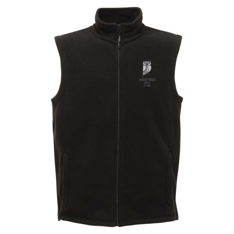 Armed Forces Owls Regatta Fleece Bodywarmer