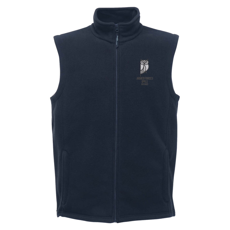 Armed Forces Owls Regatta Fleece Bodywarmer