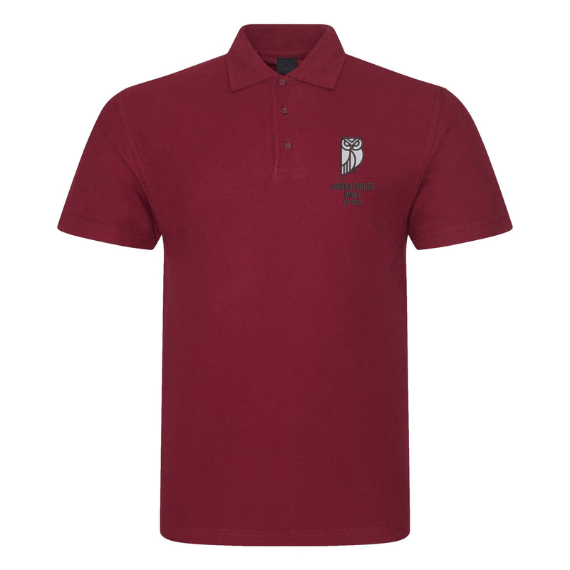 Armed Forces Owls Polo Shirt