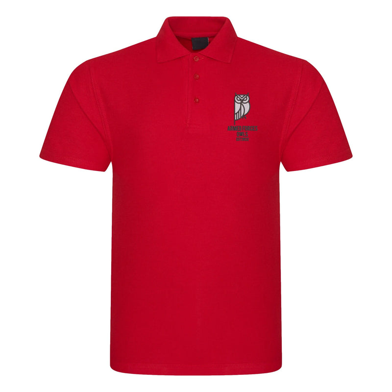 Armed Forces Owls Polo Shirt