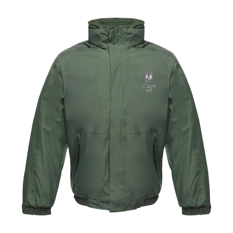 Armed Forces Owls Regatta Waterproof Jacket With Hood
