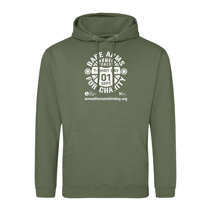Armed Forces T-Shirt Day 2026 - Classic Hoodie (White Print)