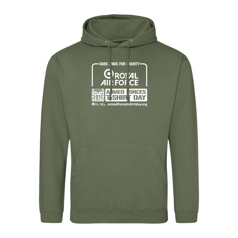 Armed Forces T-Shirt Day 2026 - Royal Air Force Hoodie (White Print)
