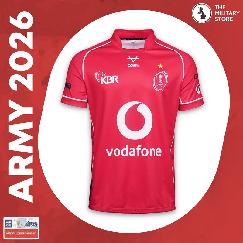 ARU 2025-26 Official Replica Home Rugby Shirt - Army v Navy 2026 — The ...