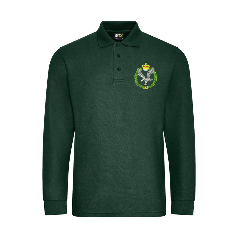 Army Air Corps Long Sleeve Polo Shirt