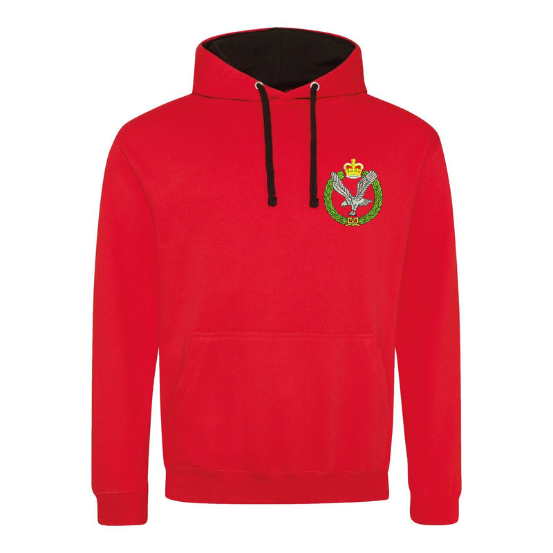 Army Air Corps Varsity Contrast Hoodie