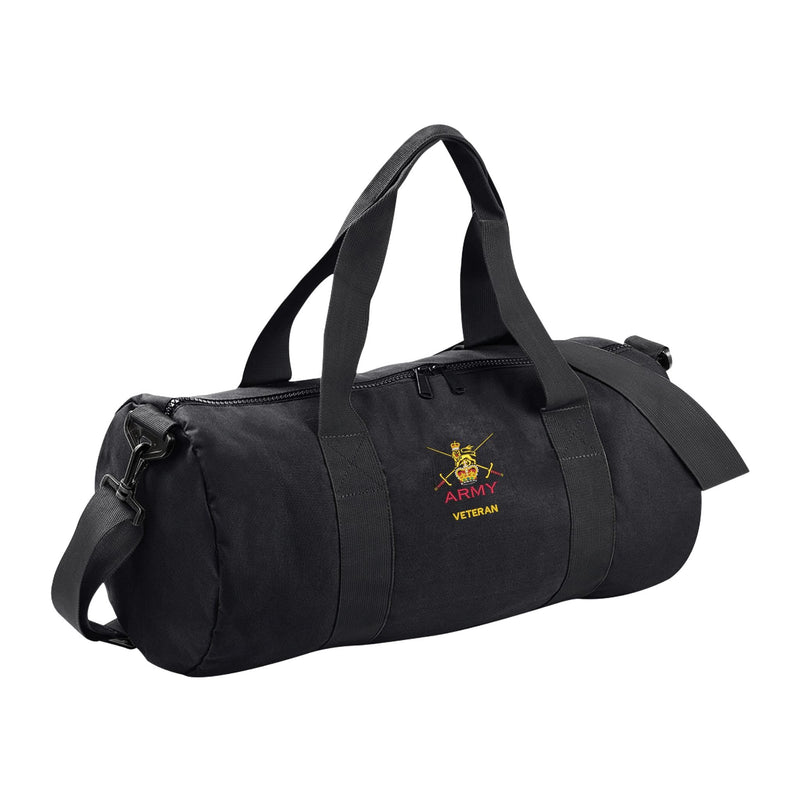 Army - Armed Forces Veteran Barrel Bag